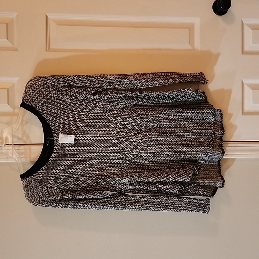Black and White Sweater